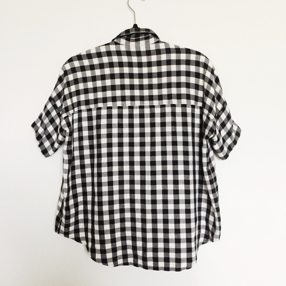 SOLD- Madewell Black Courier Shirt - Picture 5 of 6